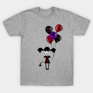 Balloon Goth Girl T-Shirt